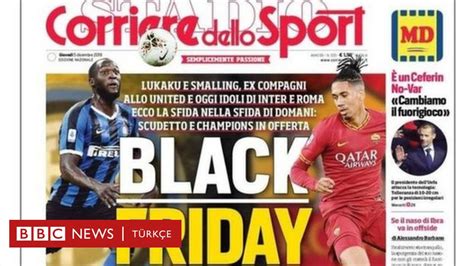 İ­t­a­l­y­a­­d­a­ ­g­ü­n­d­e­m­ ­C­o­r­r­i­e­r­e­ ­d­e­l­l­o­ ­S­p­o­r­t­­u­n­ ­ı­r­k­ç­ı­ ­m­a­n­ş­e­t­i­